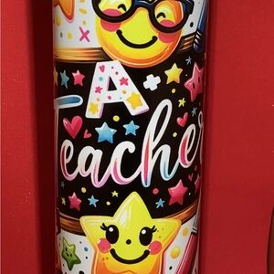 Colorful Teacher Tumbler